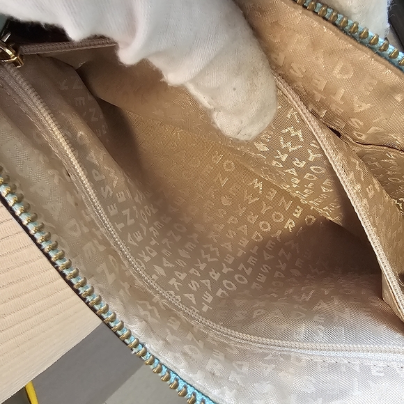 EUC 💎 Kate Spade Wellesley Byrd Mint Green Pebbled Leather Handbag - Picture 11 of 16